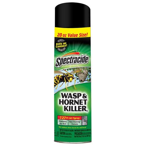 Once they're gone, spray the area with 5050 bleach solution. . Bee killer spray home depot